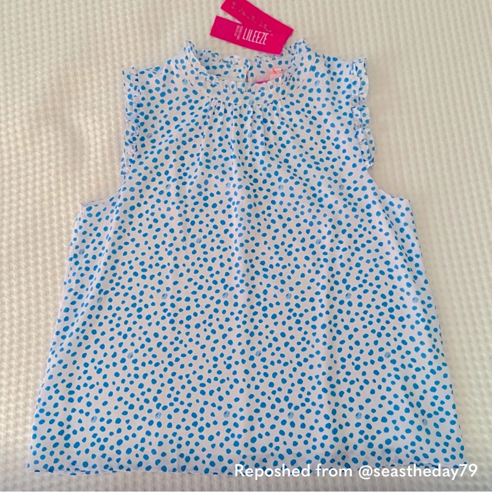 EUC Lilly Pulitzer Cambria Top Sz L - only worn a few times.
